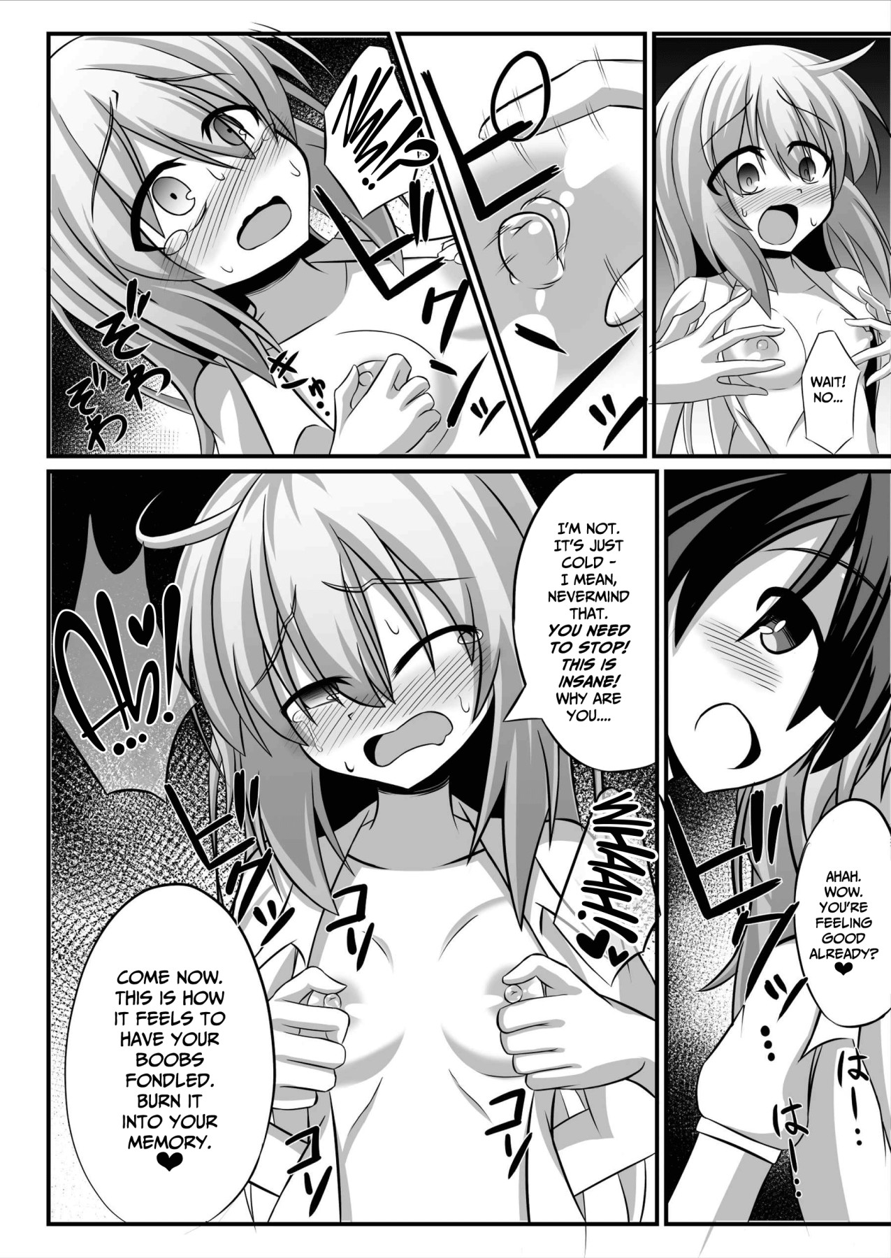 Hentai Manga Comic-Genderbent Descent Into Sluthood ~Turning Into A Girl From Lovey-Dovey Lesbian Sex~-Read-7